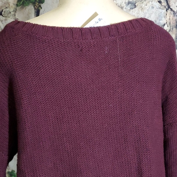 2 for 15 New American Eagle scoop neck sweater Size M - Picture 4 of 7